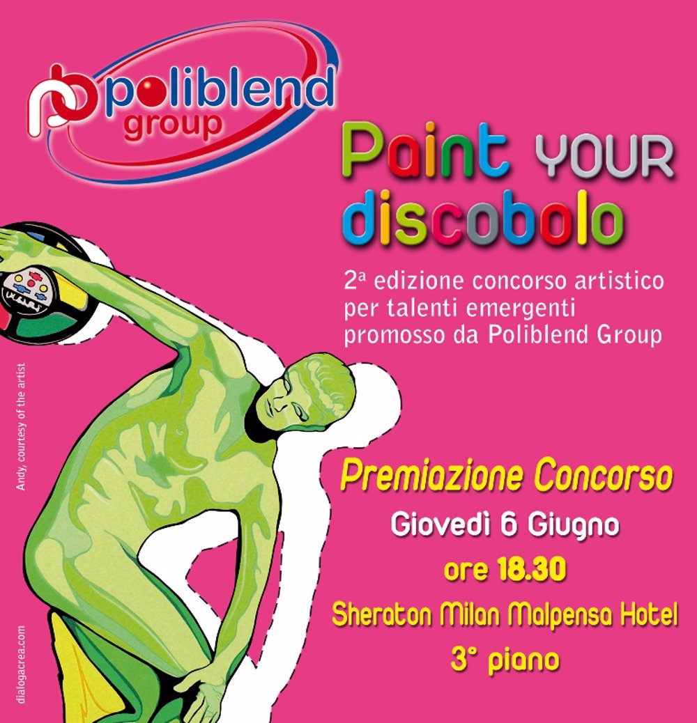 PAINT YOUR DISCOBOLO 2013 - 2° EDIZIONE